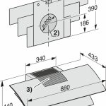 Вытяжка DA7198W GRGR графитовый серый