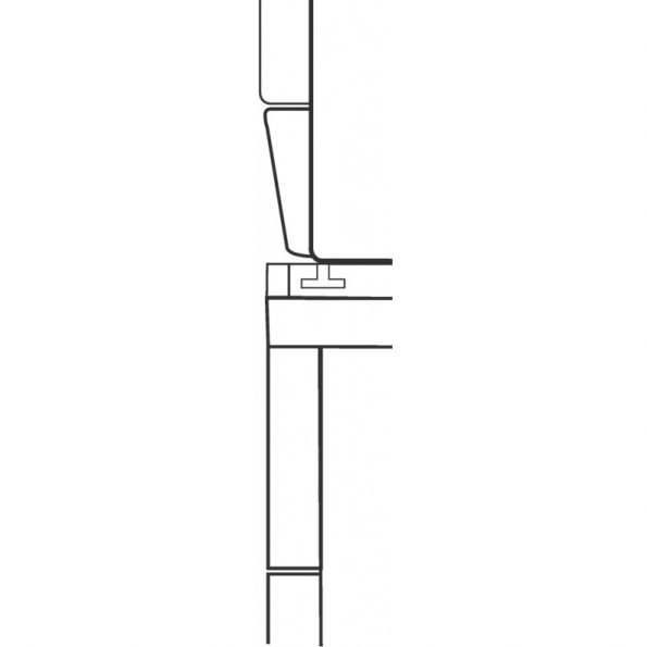 Монтажный комплект для установки в колонну WTV412 белый лотос 4